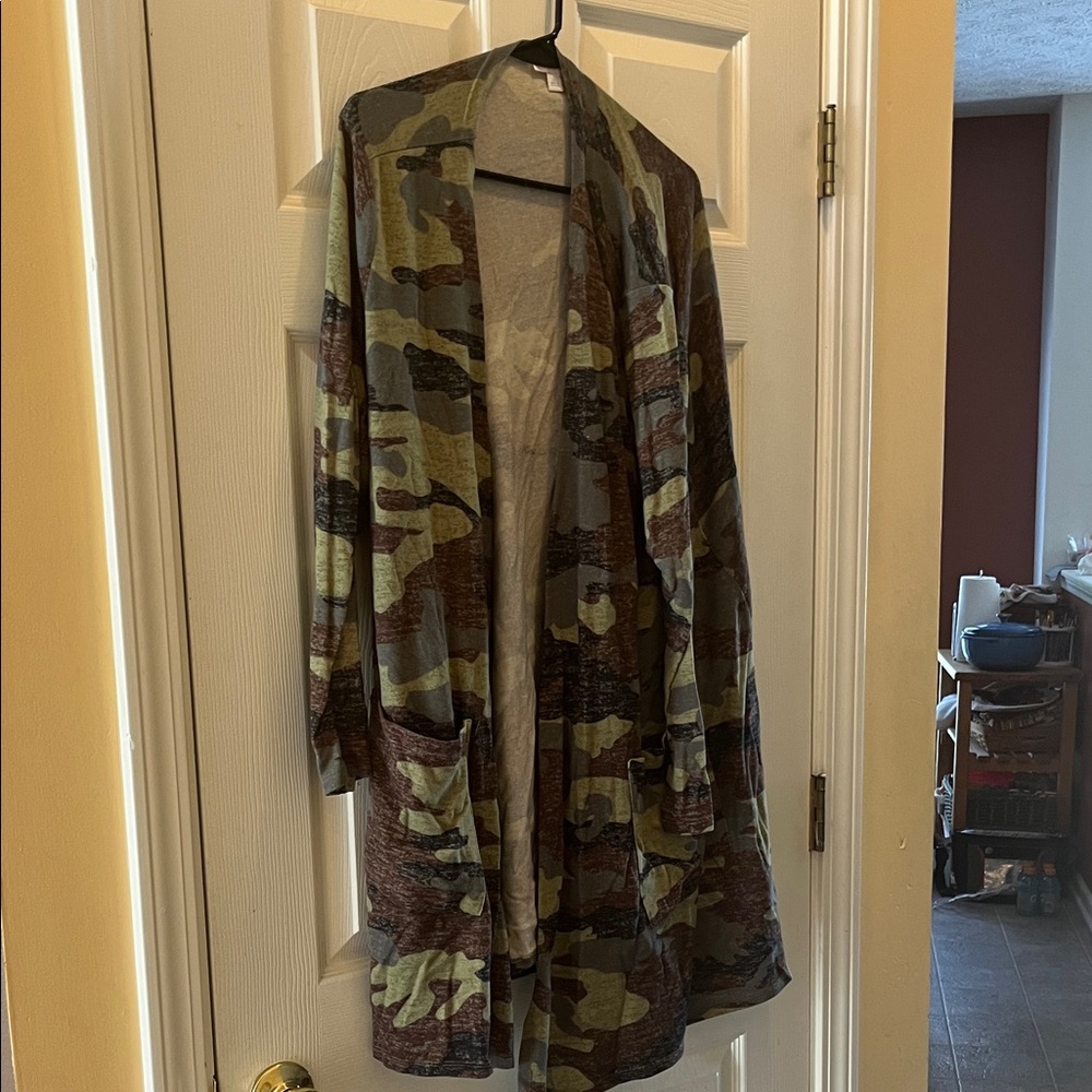 LuLaRoe Camouflage Utility Jacket